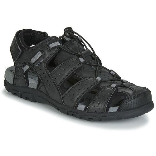 Sandale Geox Us.strada B Wax.synt+synt Noir