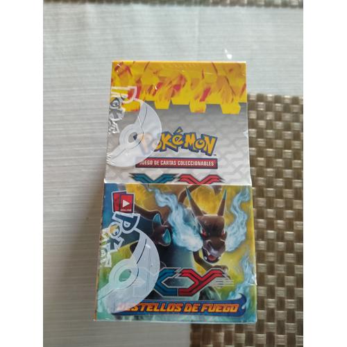 Display Pokémon Xy Neuf Sous Blister De 18 Booster Espagnol