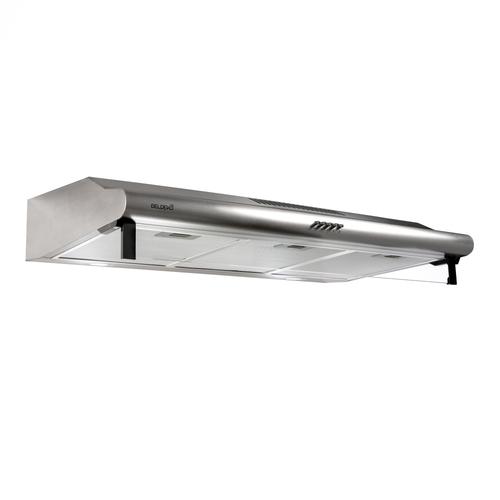 Hotte Casquette 90 cm INOX BELDEKO 420 m3/h