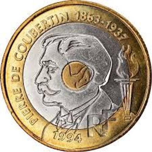 Pièce De 20 Francs Pierre De Coubertin