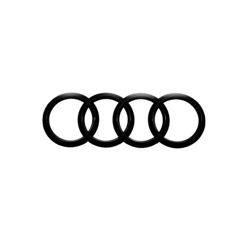 Anneaux Noir Brillant Audi Badge Emblème Coffre Arrière Logo A4 S4 S6 A6 Q3 Q5 203mm