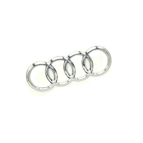 Anneaux Chrome Emblème Audi Hayon Logo Arrière Q3 Q5 Q7 A6 A8 Sq5 216mm