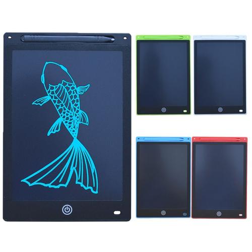 2 pièces Bleu Versicolore 12 pouces LCD Tablette D'Écriture