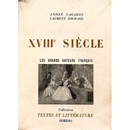 Xixe Siecle, Les Grands Auteurs Francais Du Programme, V