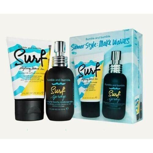 Bumble And Bumble Surf Duo Summer Set, Spray+Crème Coiffante Sans Rinçage 110ml 