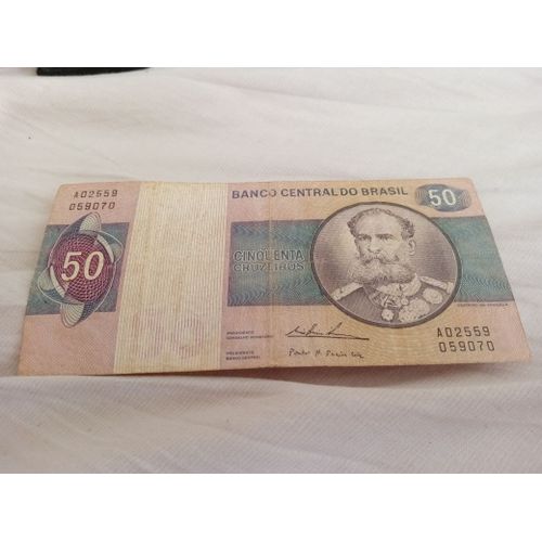 Billet 50 Cruzeiro Brésil