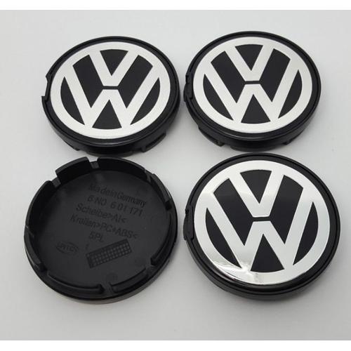 Lot de 4 caches moyeux Volkswagen 56mm réf. 1j0601171 MS47 FR - Cdiscount  Auto