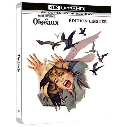Les Oiseaux - 4k Ultra Hd + Blu-Ray - Boîtier Steelbook Limité