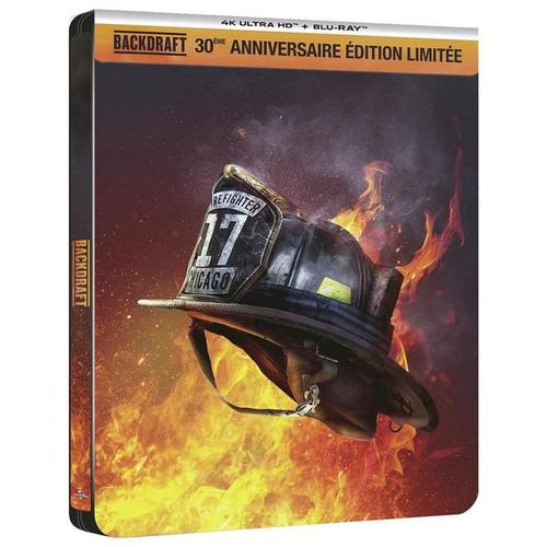 Backdraft - 4k Ultra Hd + Blu-Ray - Édition Boîtier Steelbook 30ème Anniversaire