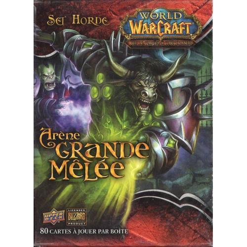 Deck 80 Cartes World Of Warcraft - Arene Grande Melee - Set Horde