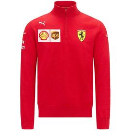 Ferrari Scuderia Veste rembourrée à capuche zippée pour homme Rouge Tailles XS-XXL 