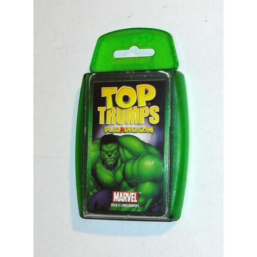 Top Trumps Marvel Hulk Jeu De Cartes Playaday