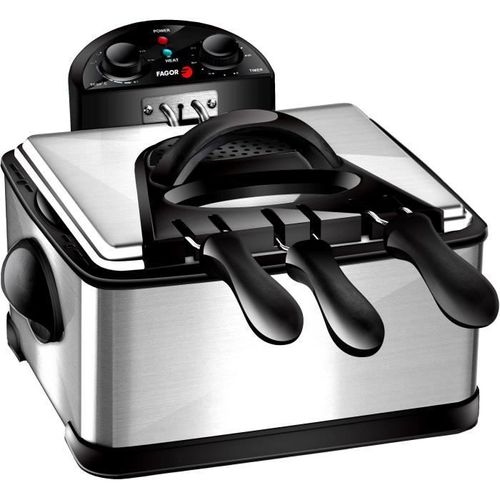 Fagor FG124 - Friteuse - 4 litres - 2 kWatt - noir