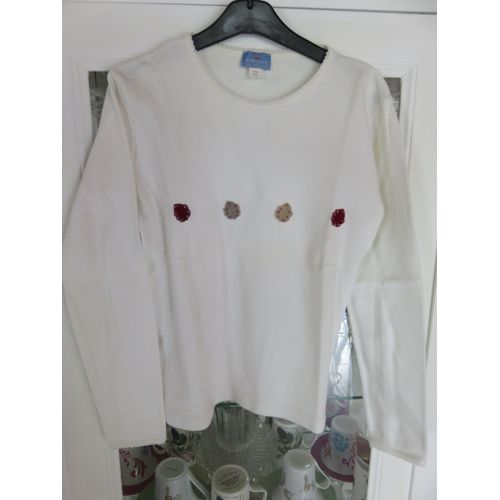 T-Shirt Manches Longues Cyrillus 14 Ans