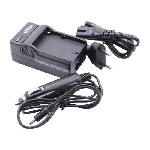 vhbw Chargeur de batterie compatible avec Sony DSR-PDX10, DSR-PDX10P, GV-D1000 ( VIDEO WALKMAN) batterie appareil photo digital, DSLR, action cam