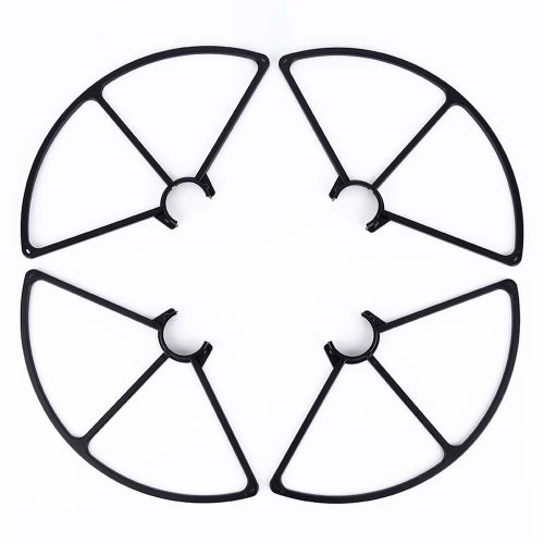 Vhbw Pack De Protection Plastique Noir Pour Drone Multicopter Quadrocopter Yuneec Thyphoon Q500, Q500+, Q500 4k, Q500g Remplace Yunq4k127-Vhbw