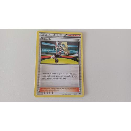 Carte Pokemon - Dresseur Supporter - Cornélia 95/111 - Pokémon Xy Poings Furieux