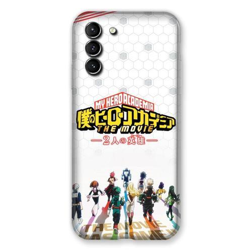 Coque Pour Samsung Galaxy S21 Plus Manga My Hero Academia Blanc