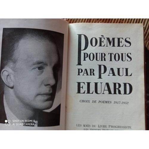 Poemes Pour Tous Par Paul Eluard