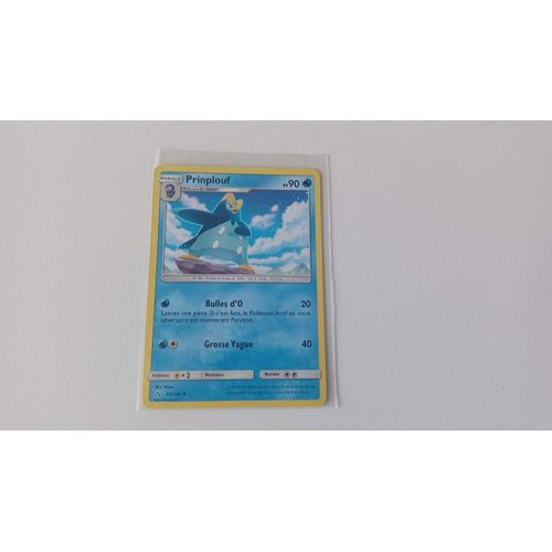 Carte Pokemon Prinplouf 90pv 33/156