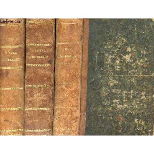 Rituel Du Diocèse De Belley - En 3 Tomes - Tomes 1 + 2 + 3 - Seconde Édition.