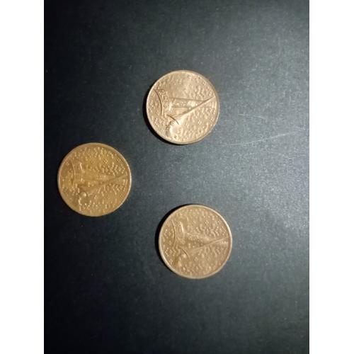 3 Pièces Malaisie 1ringgit 1995