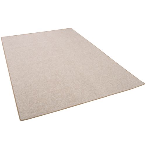 Snapstyle Strong - Tapis Boucle Tissé De Qualité Velours Beige 100x100 Cm