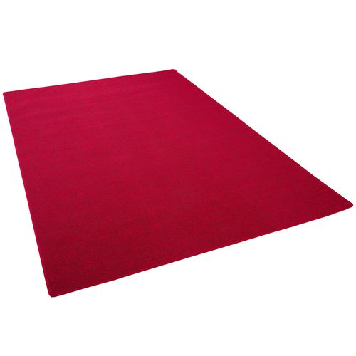 Snapstyle Strong - Tapis Boucle Tissé De Qualité Velours Rouge 200x200 Cm