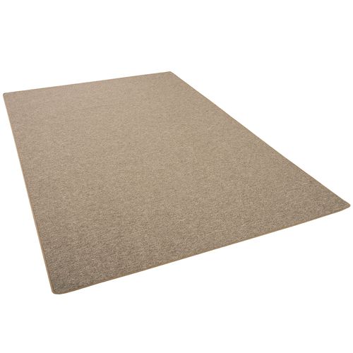 Snapstyle Strong - Tapis Boucle Tissé De Qualité Velours Nougat 200x200 Cm
