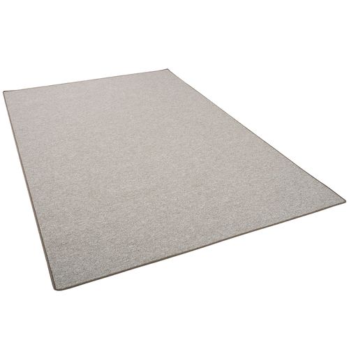 Snapstyle Strong - Tapis Boucle Tissé De Qualité Velours Taupe 200x200 Cm