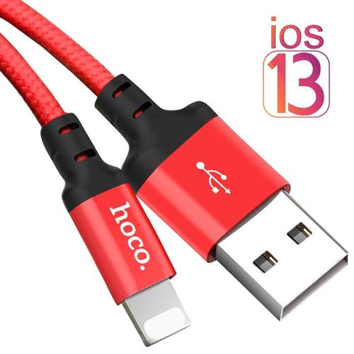 rouge 2m HOCO - câble USB 2A for reCharge rapide
