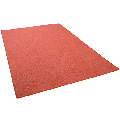 Snapstyle Strong - Tapis Boucle Tissé De Qualité Velours Terre Cuite 200x200 Cm