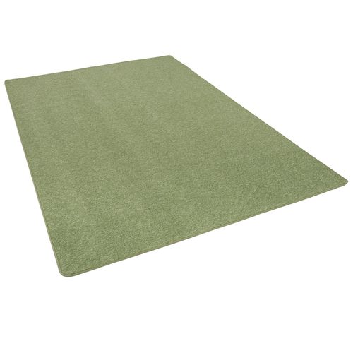 Snapstyle Strong - Tapis Boucle Tissé De Qualité Velours Vert 100x100 Cm