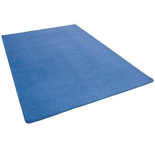 Snapstyle Joy - Tapis En Velours Bleu 100x100 Cm