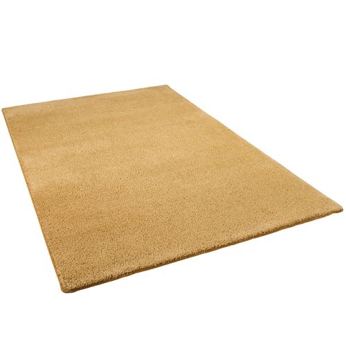 Snapstyle Palace - Tapis Shaggy À Poils Longs Curry 100x100 Cm