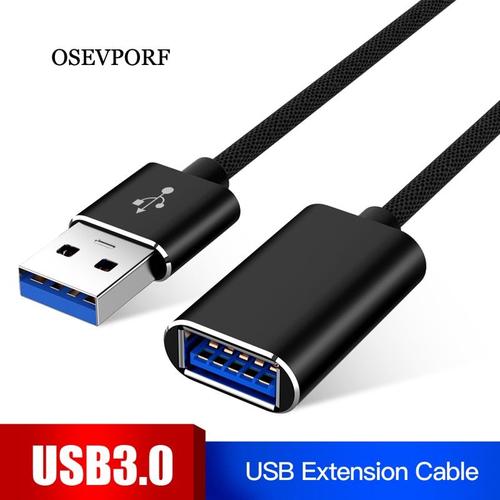 rouge 25cm d'extension de Câble USB 3.0 mâle: femelle, cordon d'extension de USB3.0 rapide