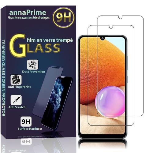 Lot / Pack De 2 Films Verre Trempé Pour Samsung Galaxy A32/ A32 4g 6.4" Protection D'écran