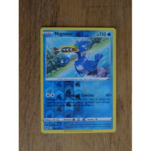 Carte Pokémon Nigosier Brillante 110 Pv 040/185 Eb04 Voltage Eclatant