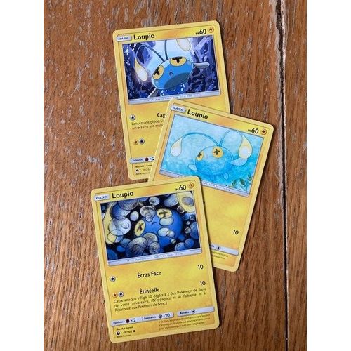 (2109) 3x Loupio (Pokemon)