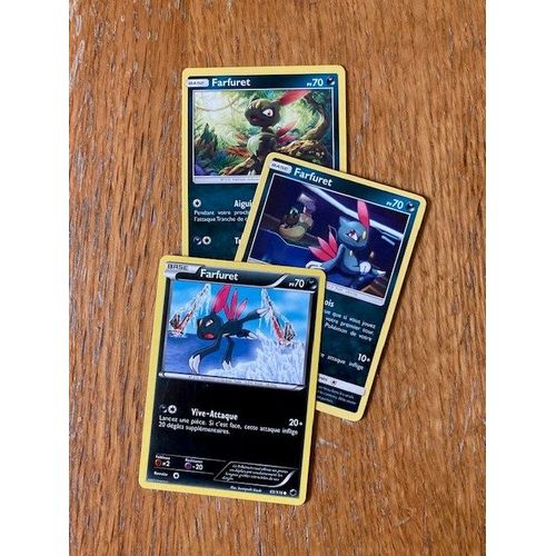 (2247) 3x Farfuret (Pokemon)