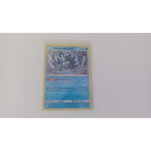 Carte Pokémon 20/145 Sablaireau D'alola 110 Pv - Soleil Et Lune