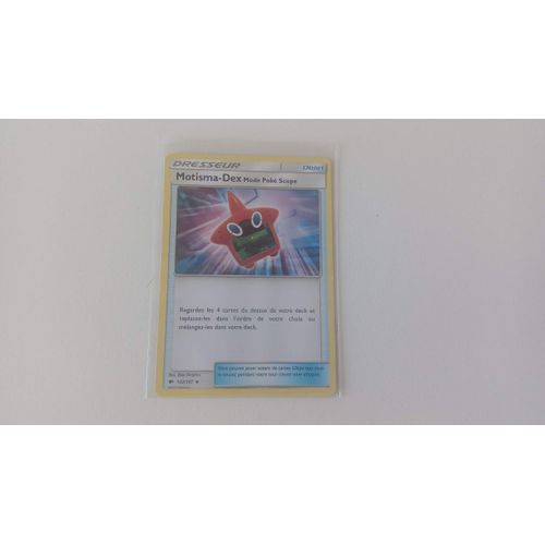 Carte Pokémon Dresseur 122/147 Motisma-Dex