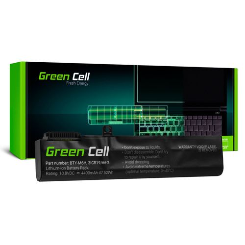Green Cell Laptop Batterie BTY-M6H pour MSI GE62 GE63 GE72 GE73 GE75 GL62 GL63 GL73 GL65 GL72