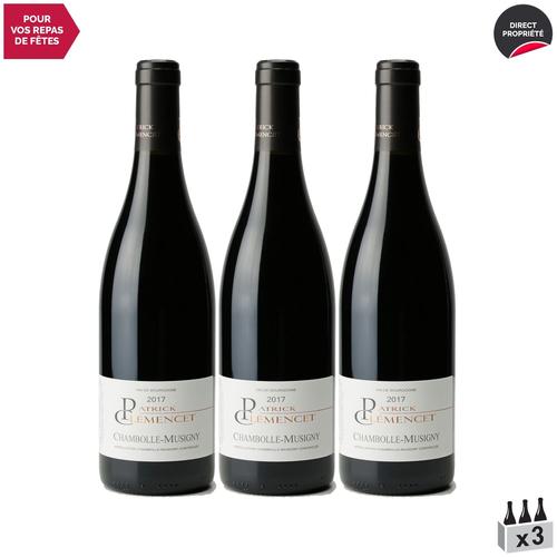 Patrick Clémencet Chambolle-Musigny Rouge 2017 X3