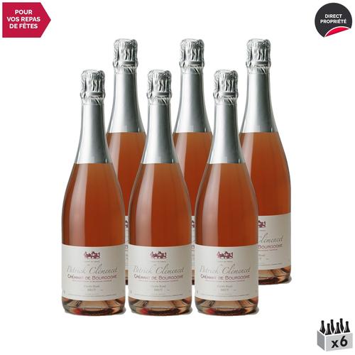 Patrick Clémencet Crémant De Bourgogne Brut Rosé X6