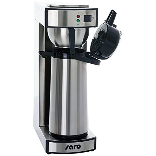Saro Cafetière À Filtre 3172085 Saromica 24 Cafetière Filtre À Panier Et Verseuse Thermos, 1900 W, 2.2 Liters