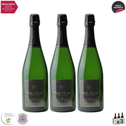 Champagne Claude Perrard Champagne Blanc De Noirs Brut Blanc X3