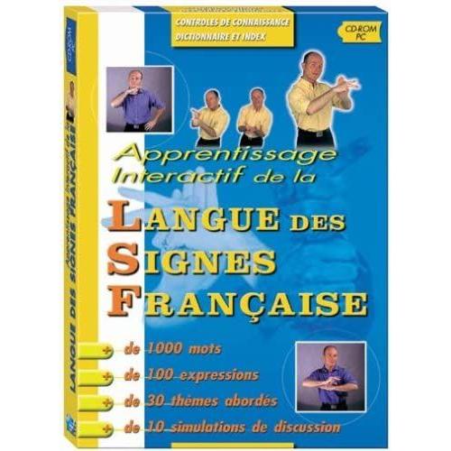 Apprentissage Interactif De La Langue Des Signes Françaises Pc, Cd-Rom