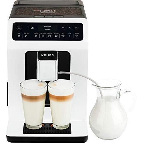 KRUPS Machine à café grain, Cafetière à grain, Expresso, Cappuccino EA890110