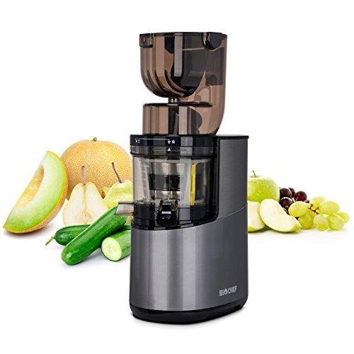 Bio Chef Extracteur De Jus Extracteur De Jus Atlas Whole Slow Juicer Pro Moteur Puissant 350w & 40 Tr/Min | Grande Ouverture 8cm X 8cm | Polyvalent : Jus,